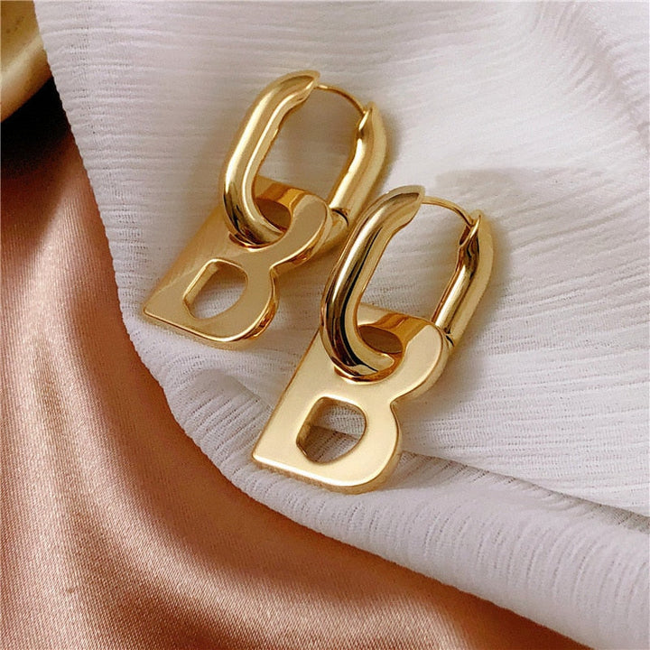 Bella Gold Drop Earrings