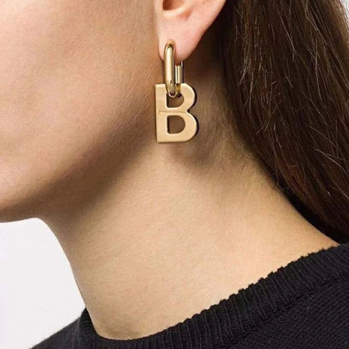 Bella Gold Drop Earrings