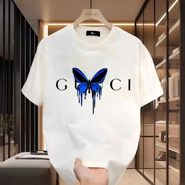 G Butterfly Couture Kurzarm-Grafik-Tee