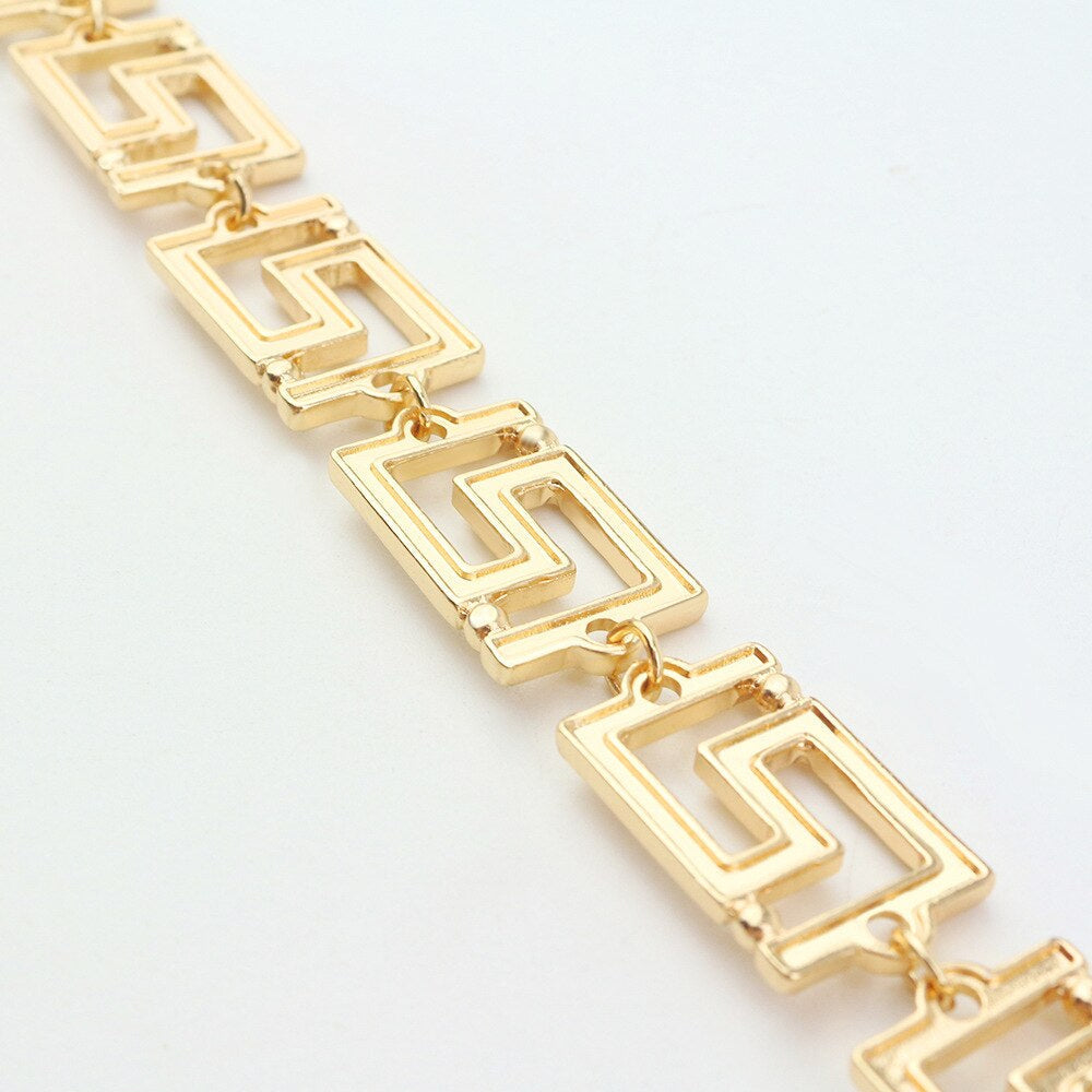 Gold Retro Choker