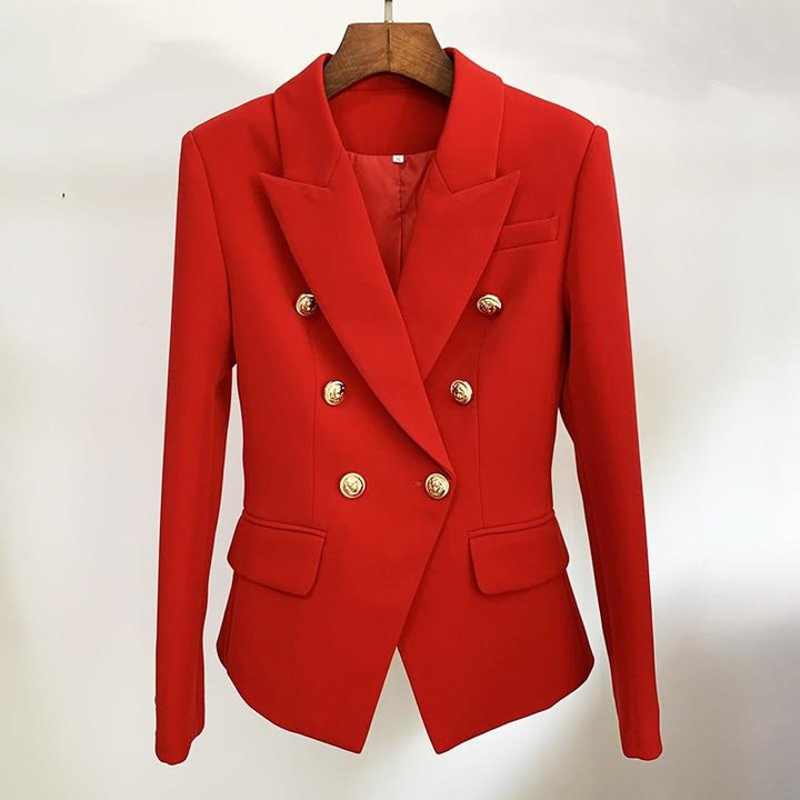 Zweireihiger Blazer mit goldenen Knöpfen (LIMITED EDITION)