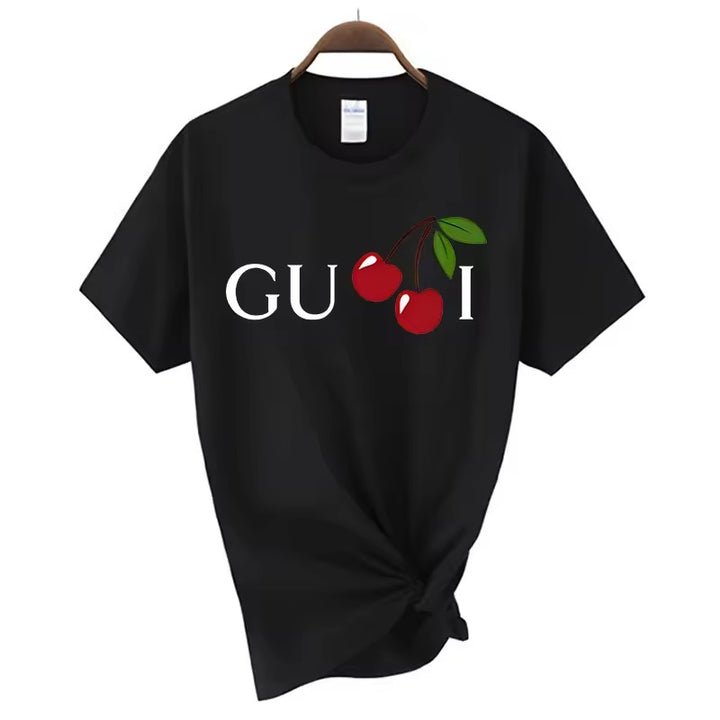 G Cherry Couture Kurzärmeliges Grafik-T-Shirt